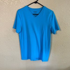 Light blue Express stretch v neck